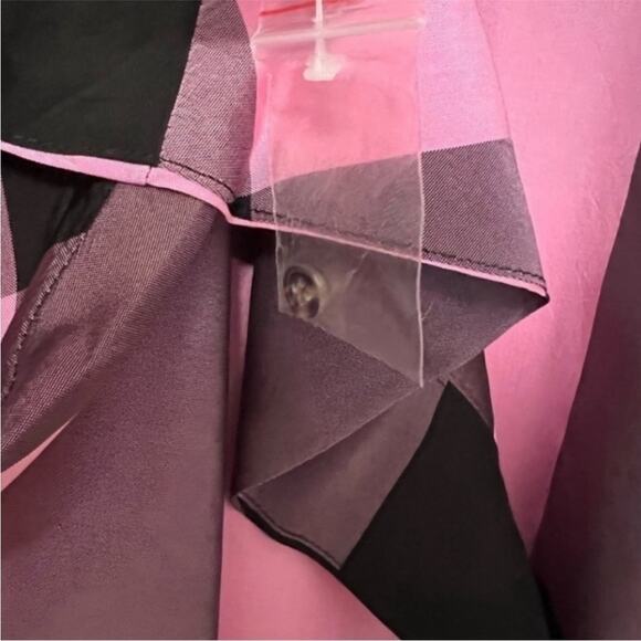 Ganni Check Midi Dress in Moonlite Mauve size 4 - Picture 12 of 15